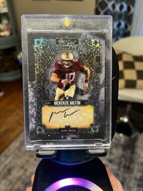 2022 Wild Card 5 Card Draw McKenzie Milton AUTO 1/1 One of One Florida State